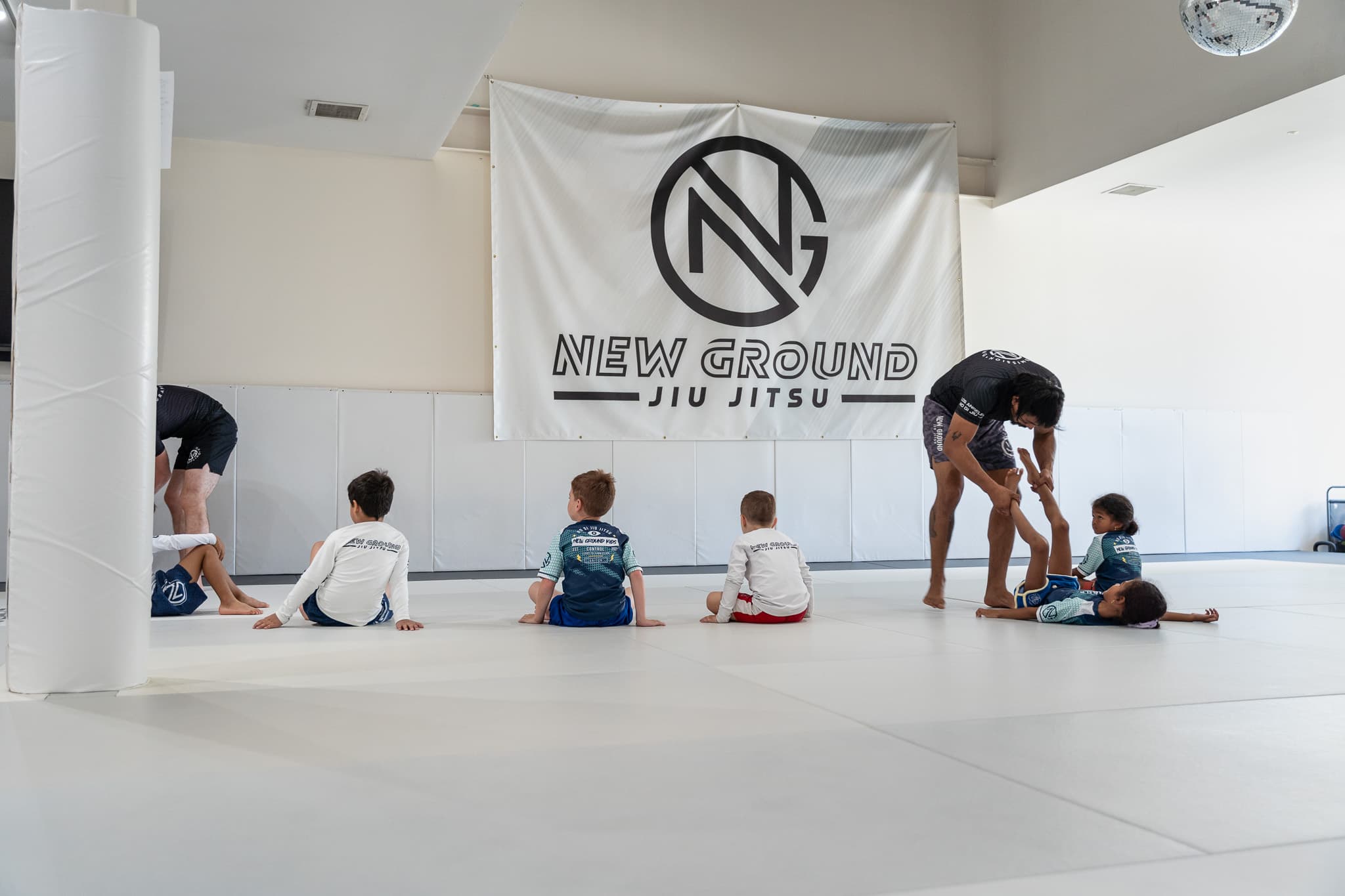 Kids having fun at NewGround Kids